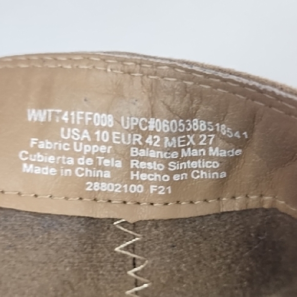 Tan Chelsea Boots with Rugged Design Side Zip & Elastic Panels 10 - Picture 6 of 9